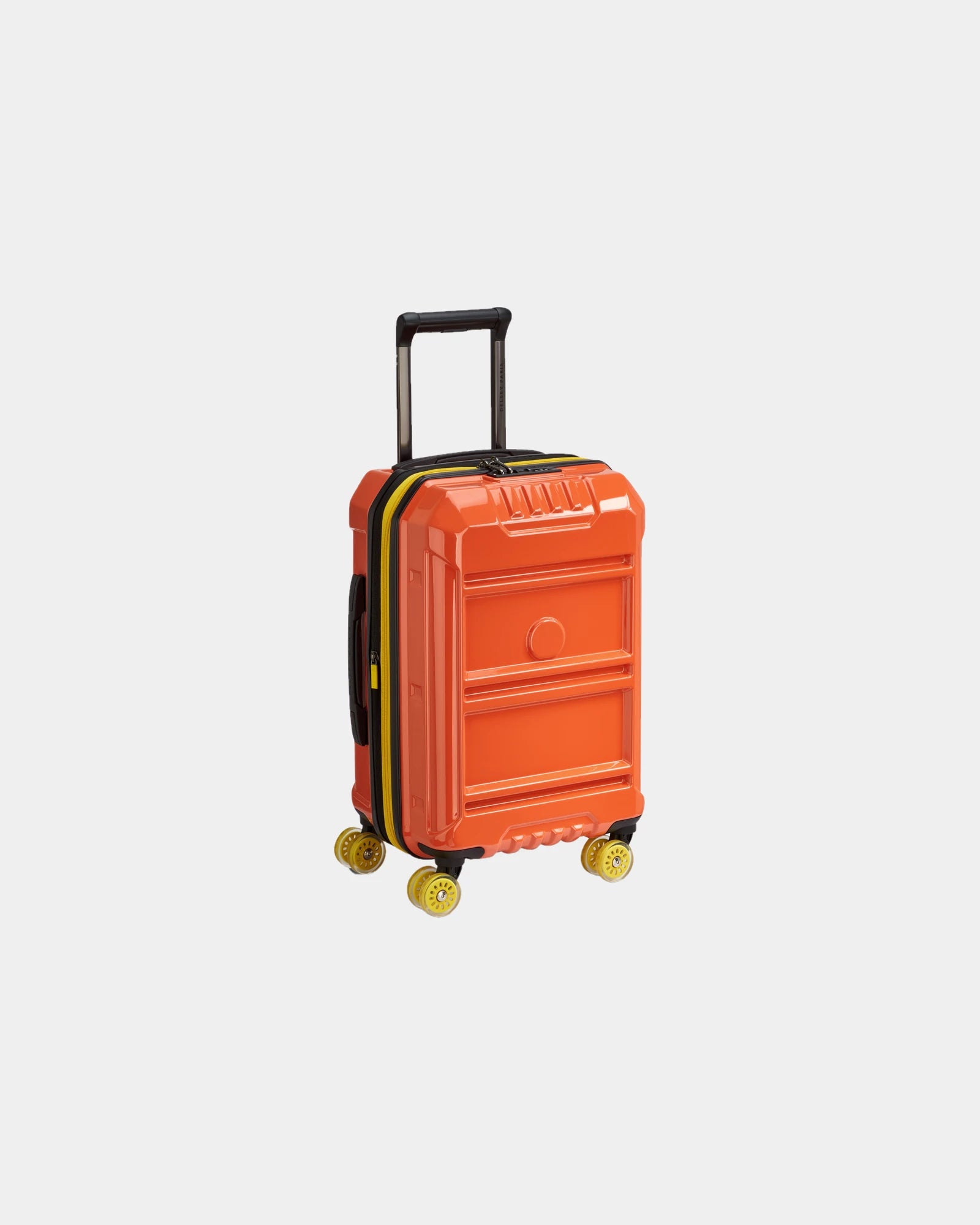Valise cabine polycarbonate Delsey Rempart 2.0 à personnaliser - Orange