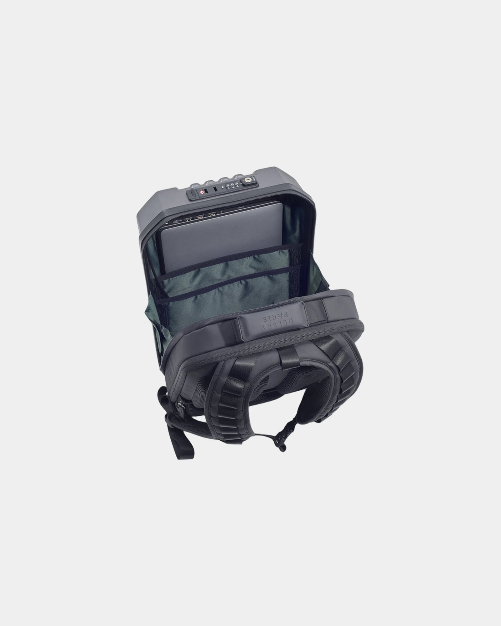 Sac à dos polycarbonate Delsey Rempart à personnaliser - 6