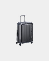 Valise cabine polycarbonate Delsey SECURITIME ZIP à personnaliser - Anthracite