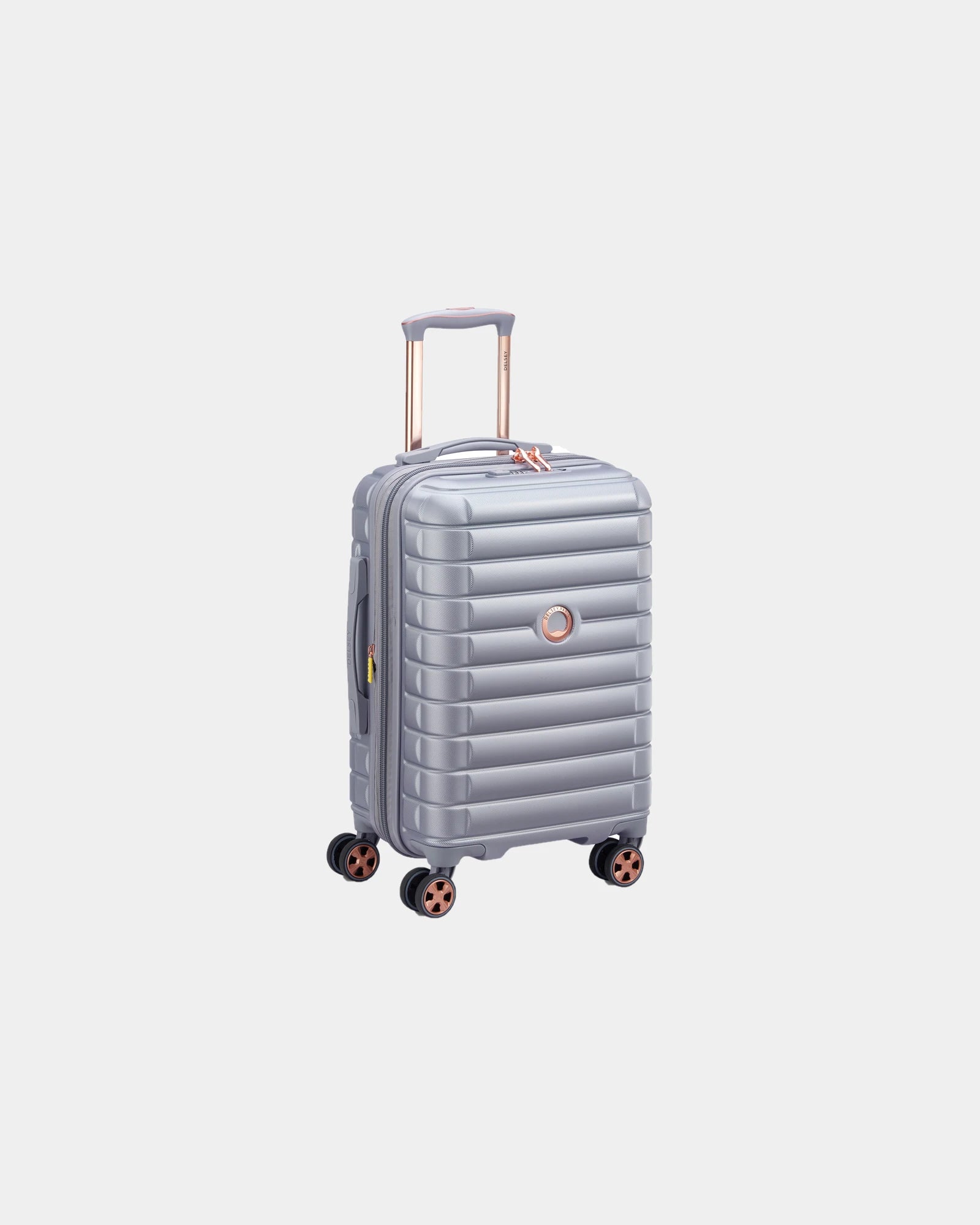 Valise cabine extensible polycarbonate Delsey Shadow 5.0 à personnaliser - Platine