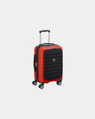 Valise cabine polycarbonate Delsey Shadow 5.0 à personnaliser - Rouge Intense