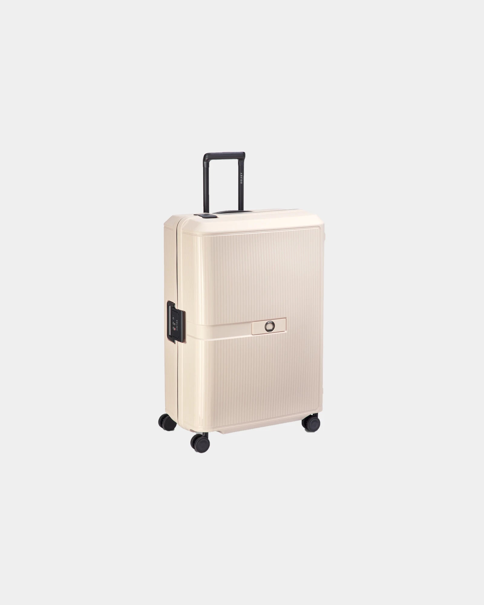 Valise polypropylène Delsey Vauban 76 cm à personnaliser - Beige