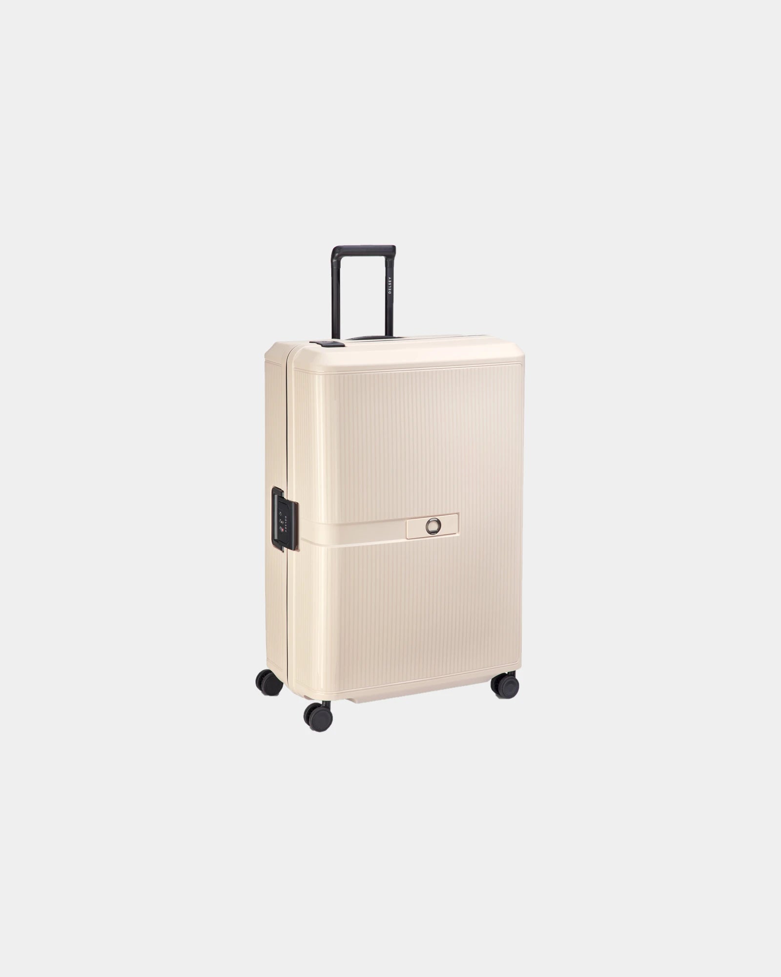 Valise polypropylène Delsey Vauban 82 cm à personnaliser - Beige