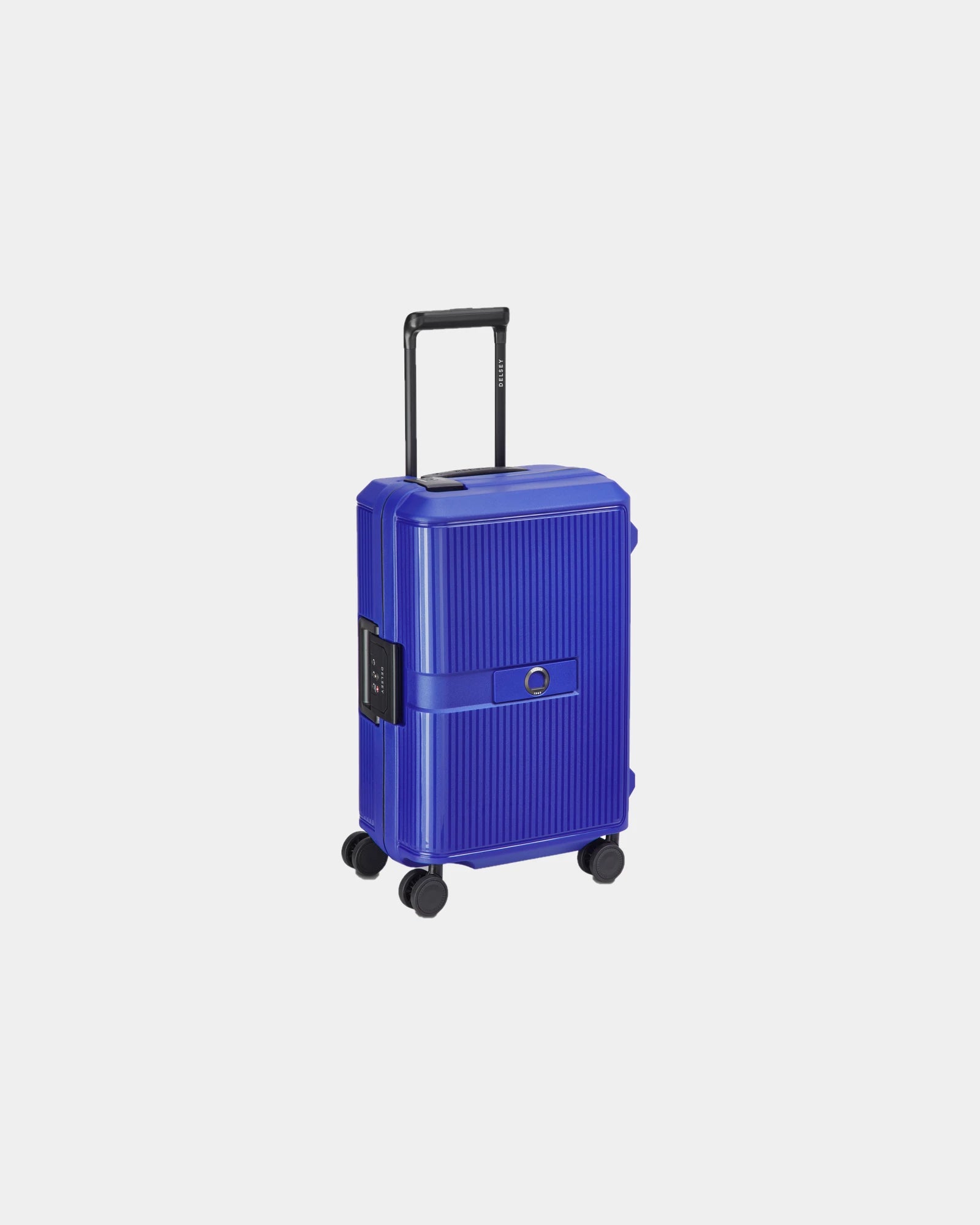 Valise polypropylène Delsey Vauban 55 cm à personnaliser - Electric Blue