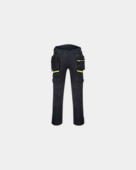 Pantalon élastique DX4 à personnaliser - Noir-Bleu Ciel