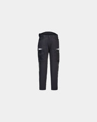 Pantalon extensible DX4 à personnaliser - Noir-Bleu Ciel