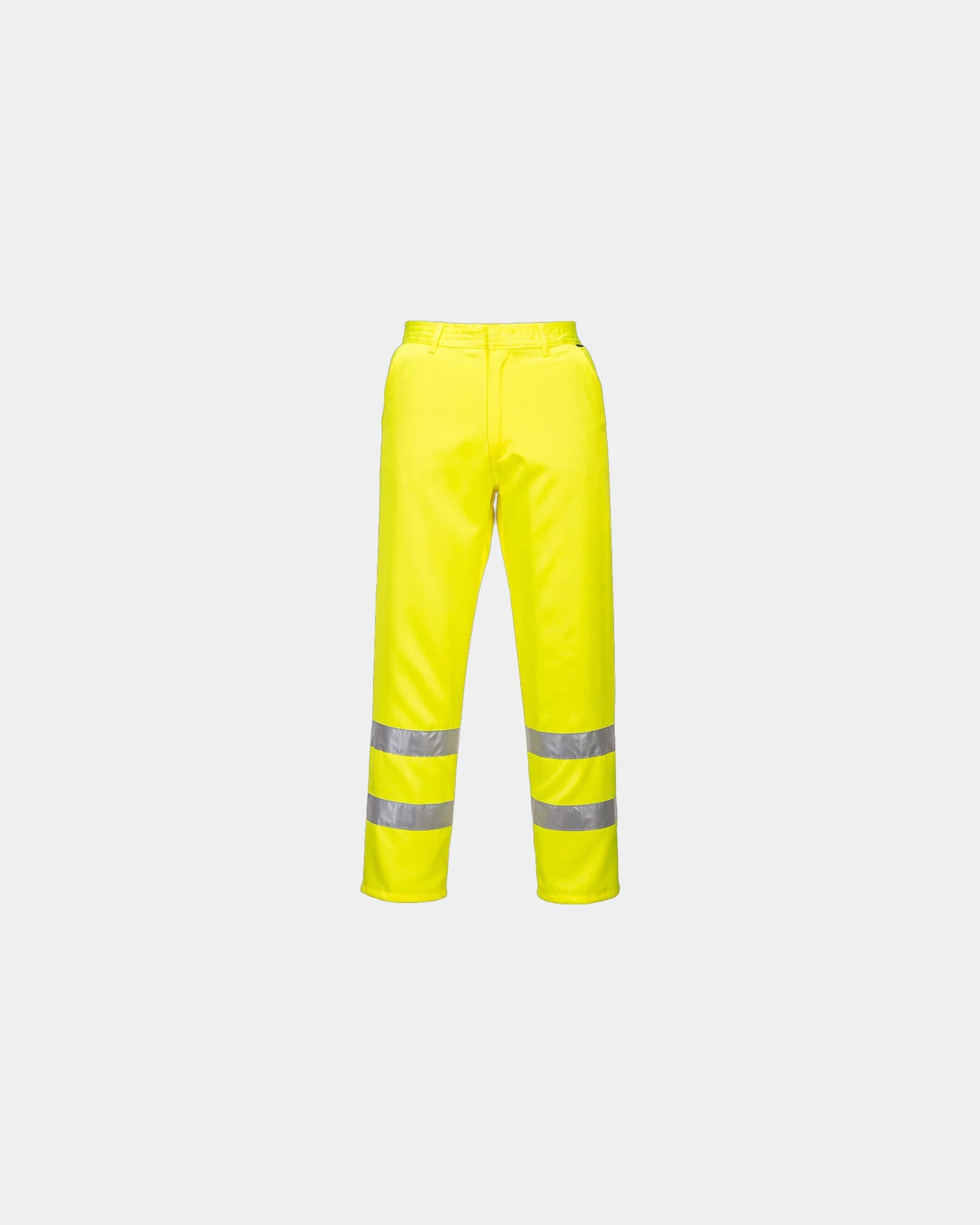 Pantalon Hi-Vis poly-coton à personnaliser - Jaune