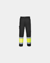 Pantalon combat Hi-Vis à personnaliser - Jaune-Noir
