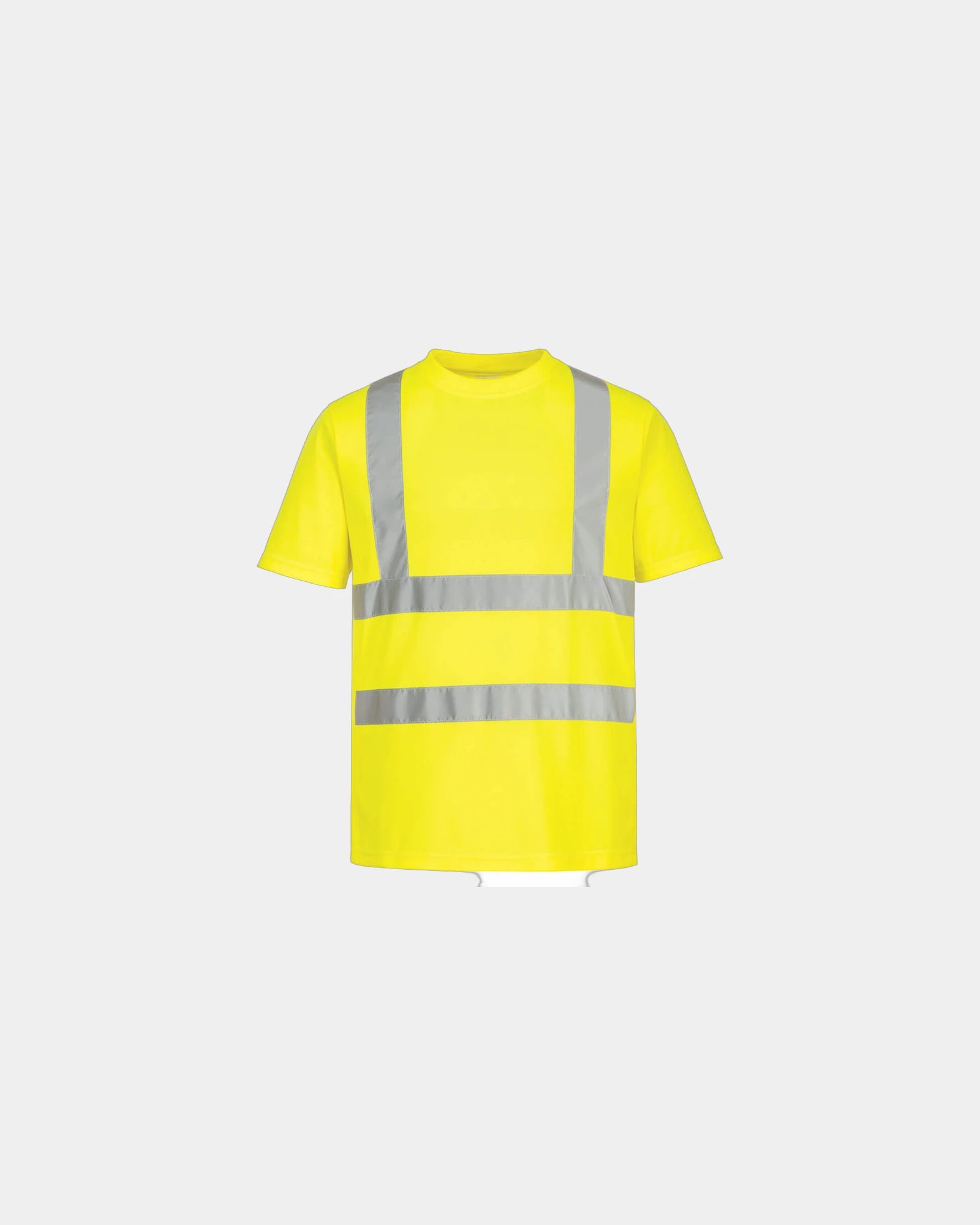 T-shirt haute visibilité polyester à personnaliser - Jaune