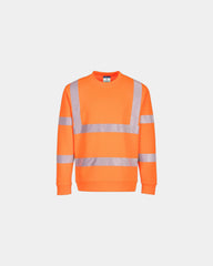 Sweat à capuche éco polyester à personnaliser - Orange