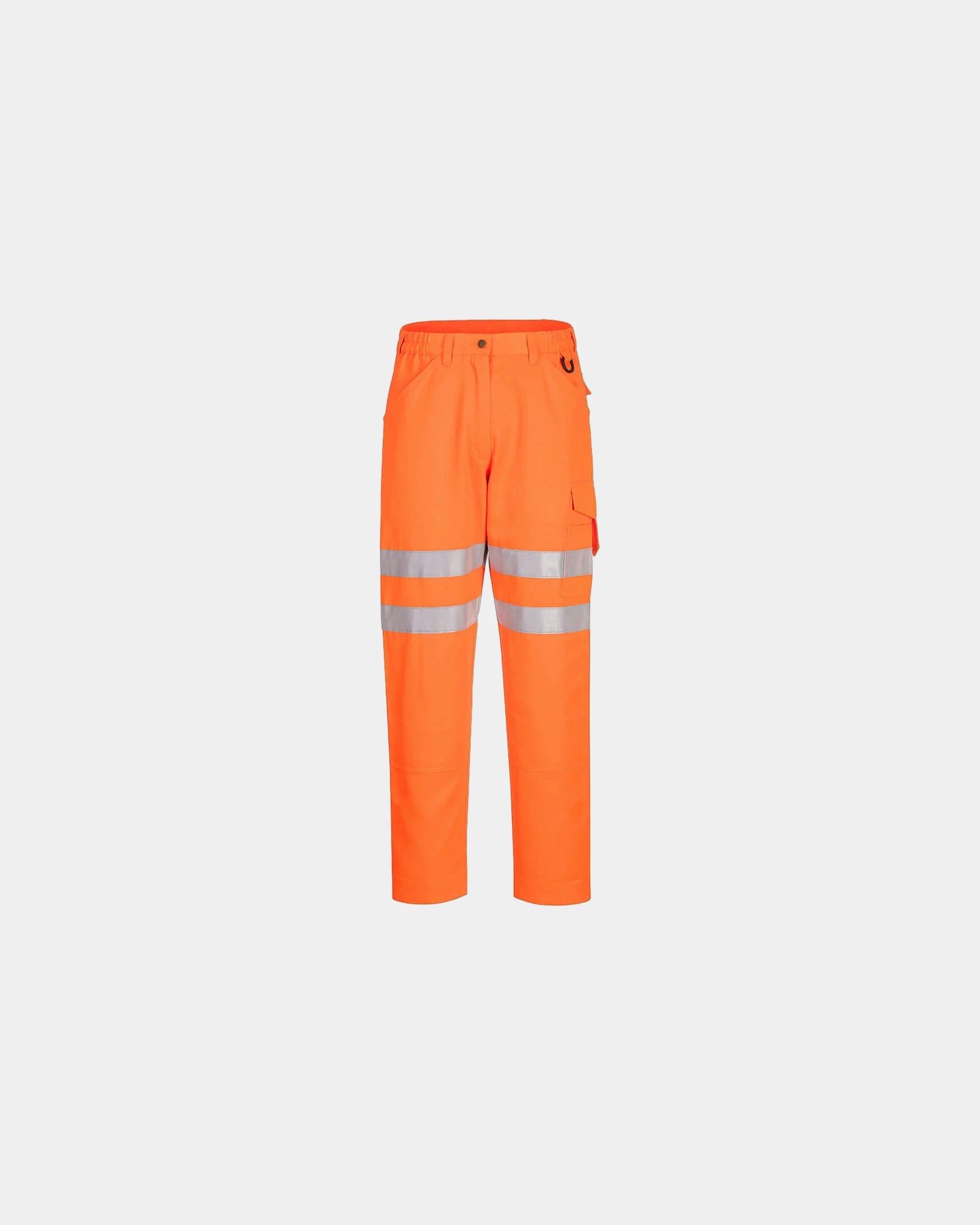Pantalon éco haute visibilité 100% polyester à personnaliser - Orange