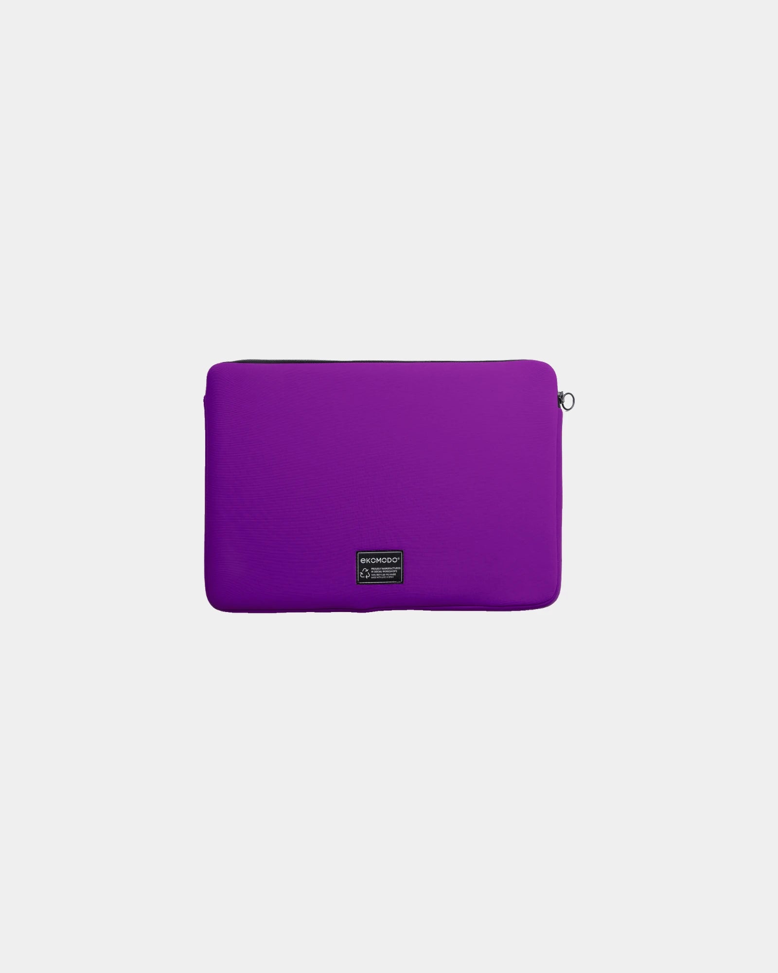 Housse ordinateur recyclée Ekomodo Apar 13" à personnaliser - Purple