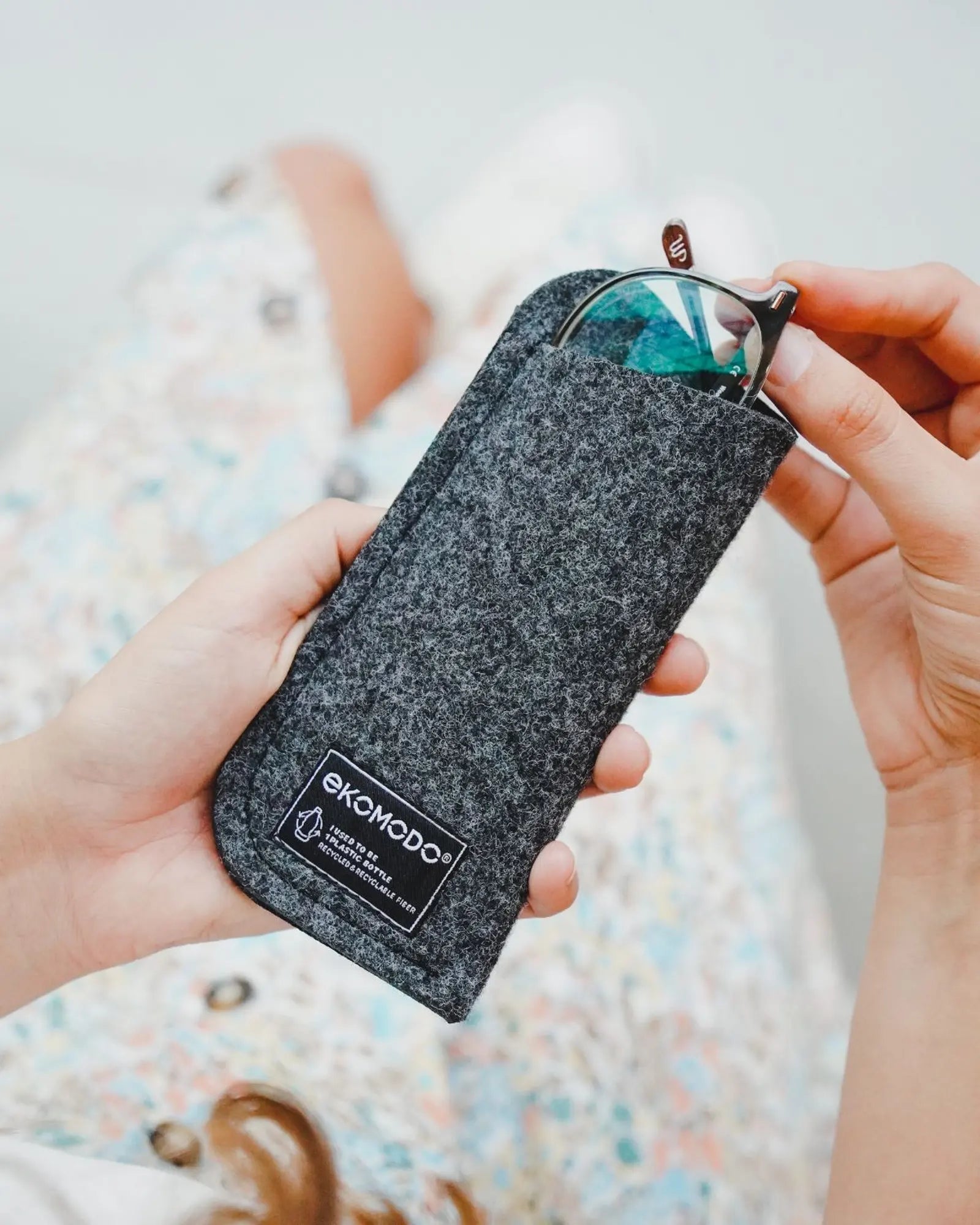 Accessoire bagagerie tissu recyclé Ekomodo Begi à personnaliser - 12