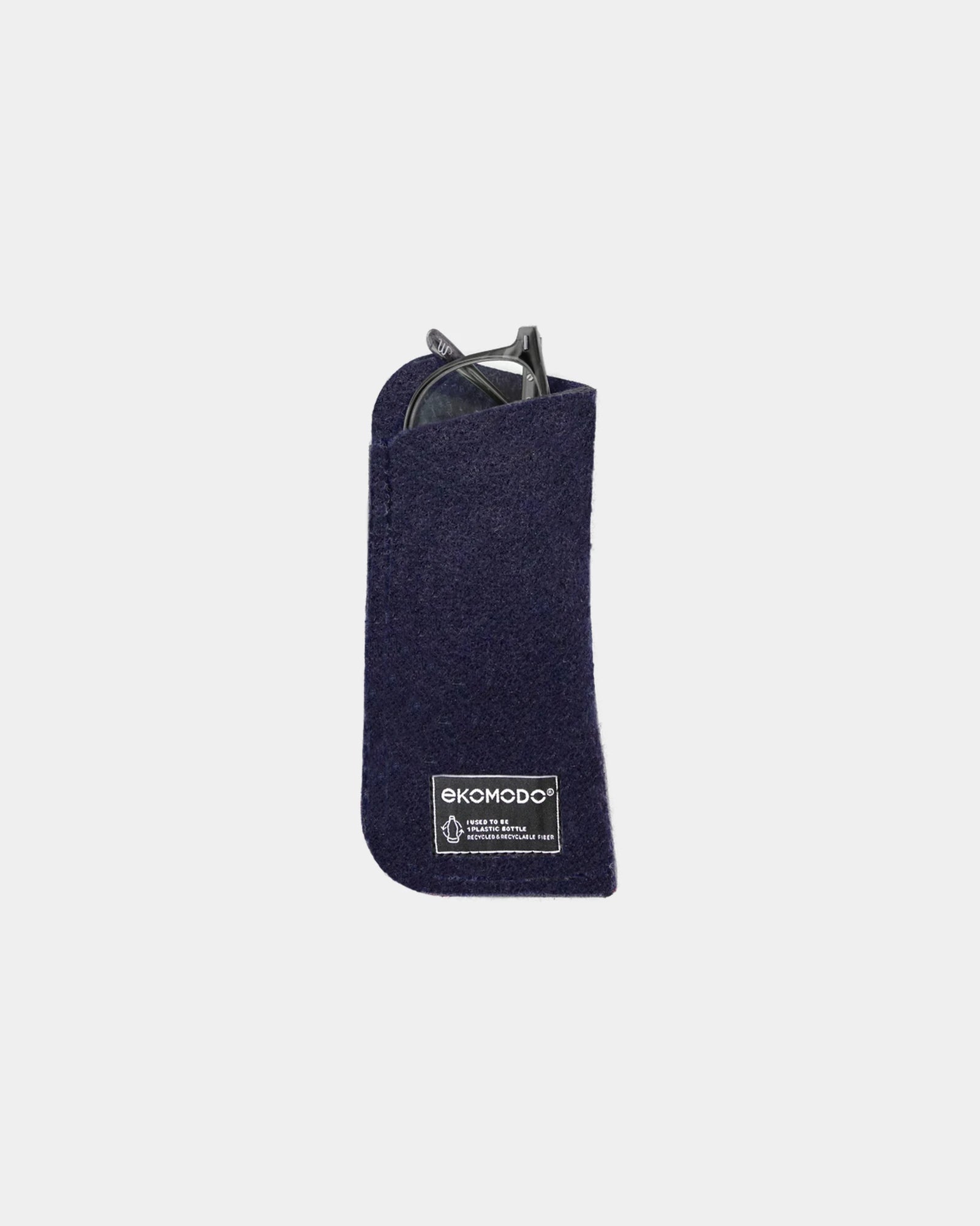 Accessoire bagagerie tissu recyclé Ekomodo Begi à personnaliser - Navy