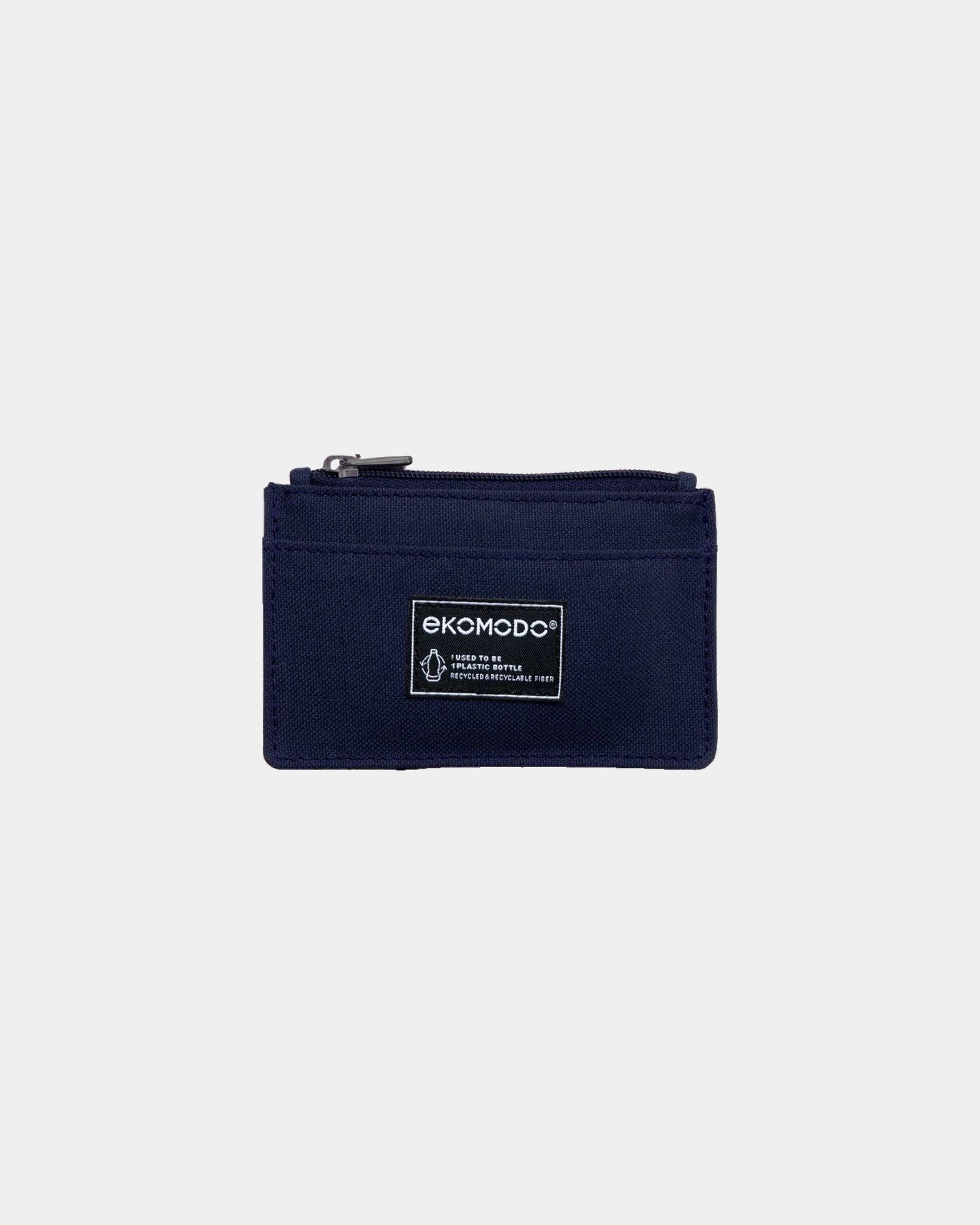 Wallet polyester recyclé Diru à personnaliser - Navy