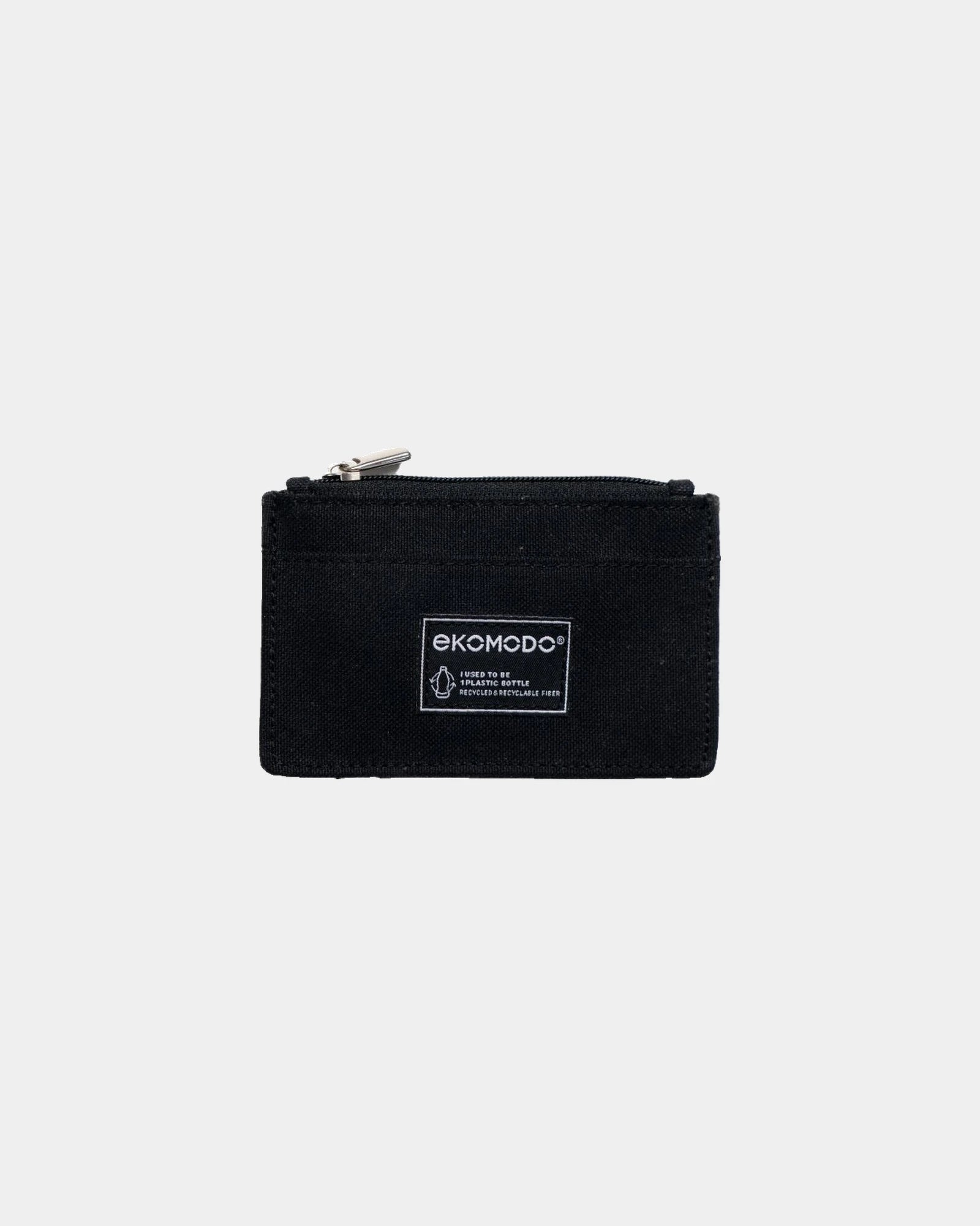 Wallet polyester recyclé Diru à personnaliser - Black