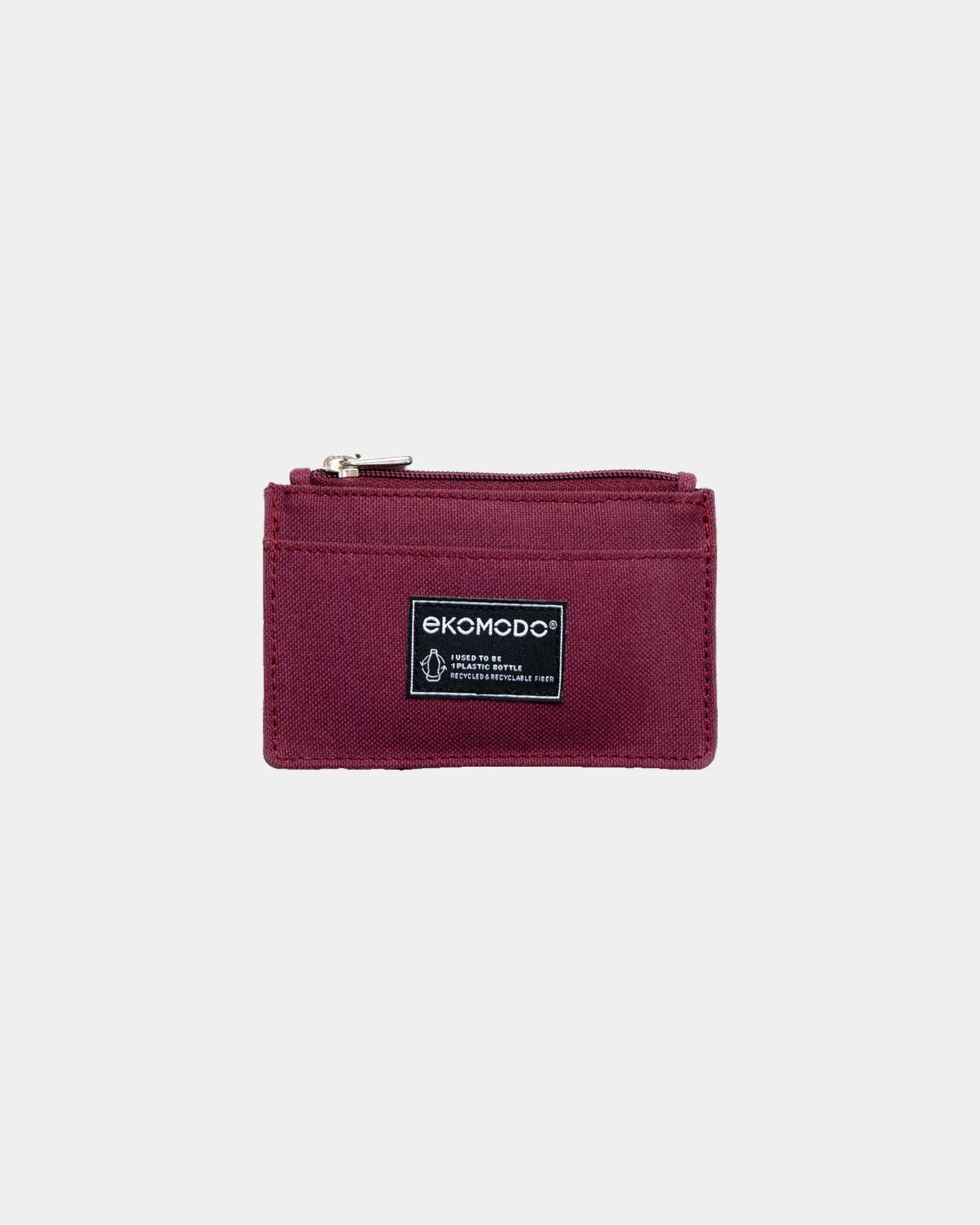 Wallet polyester recyclé Diru à personnaliser - Garnet