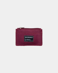 Wallet polyester recyclé Diru à personnaliser - Garnet