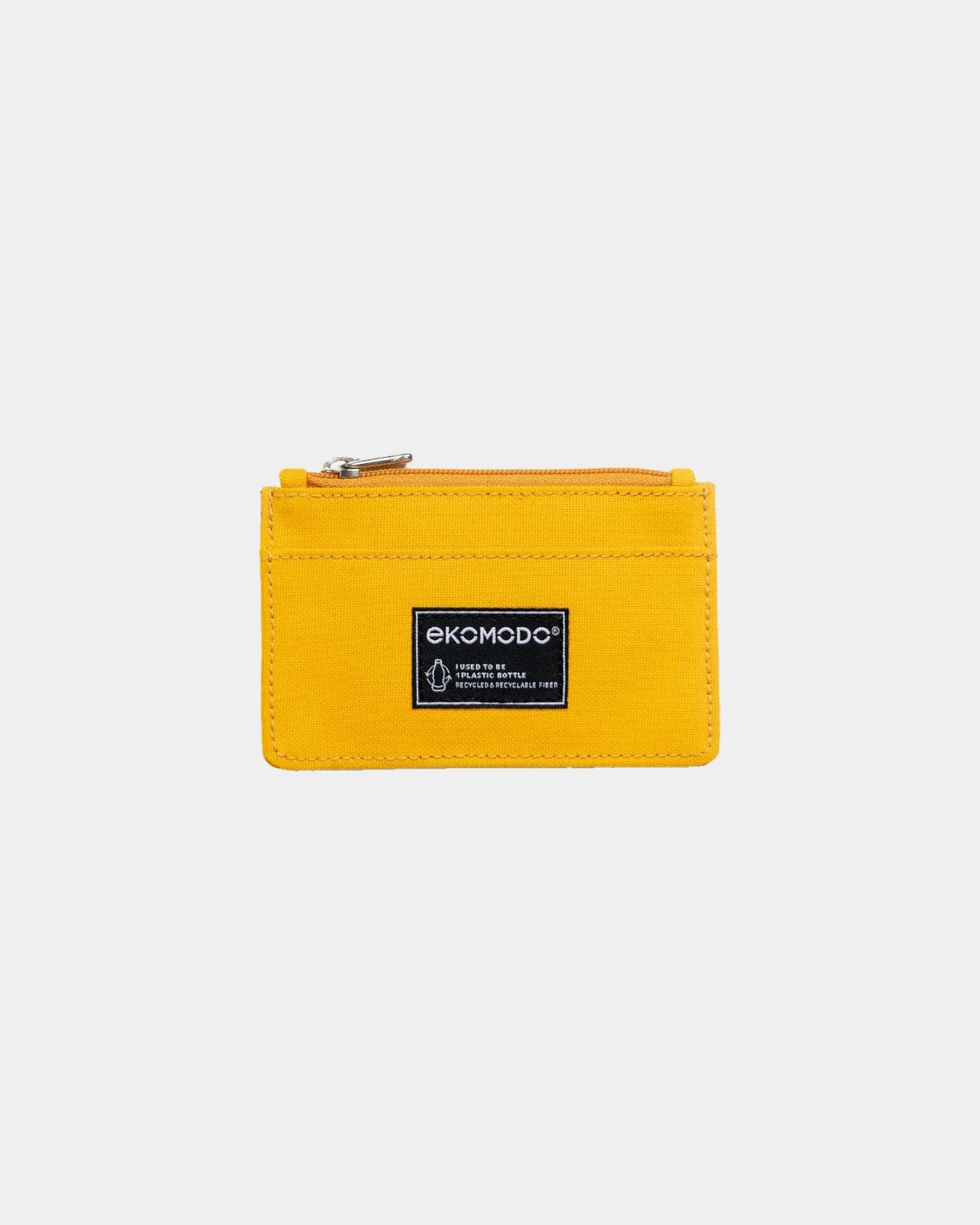 Wallet polyester recyclé Diru à personnaliser - Yellow