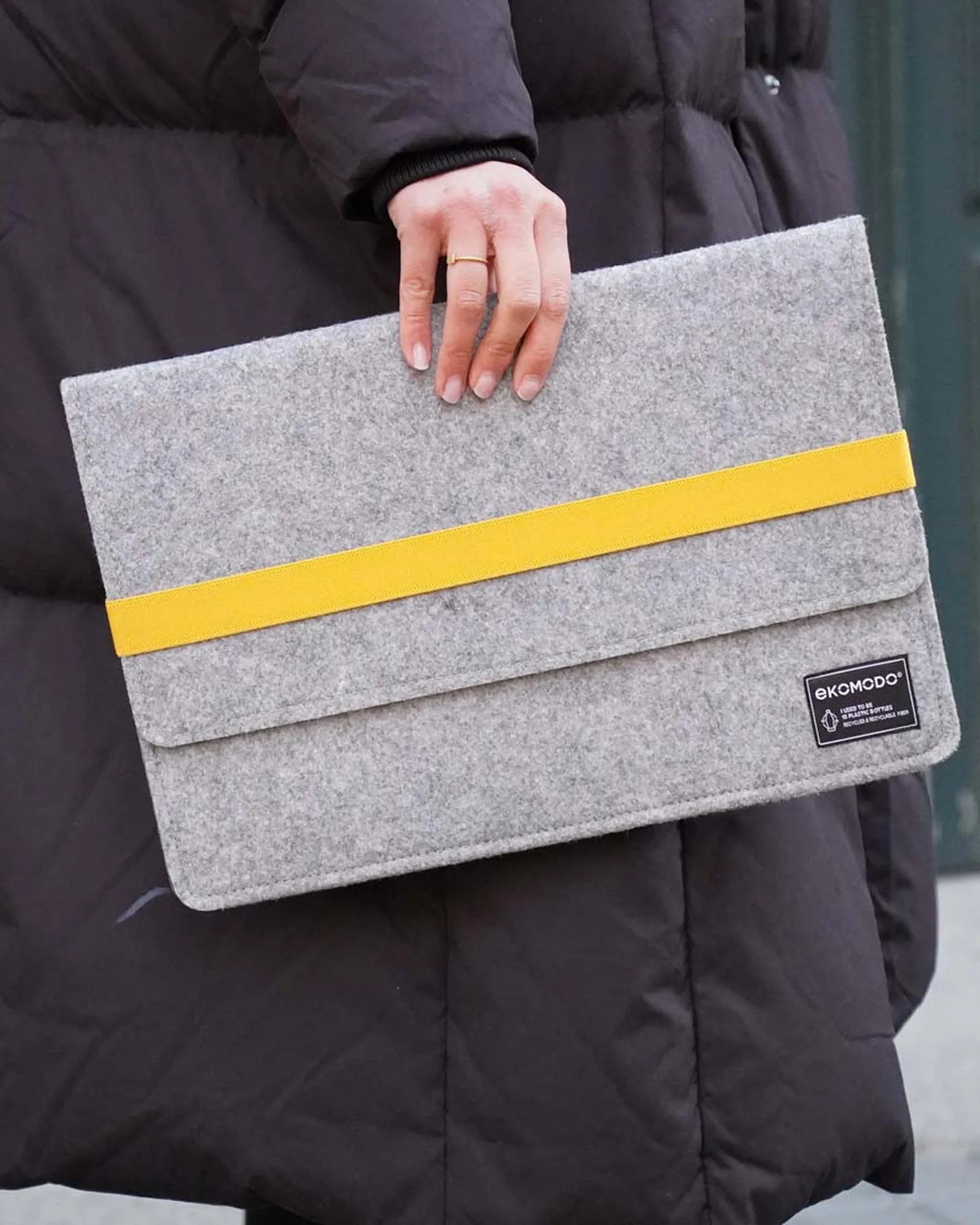Housse ordinateur recyclée Ekomodo Hazi 13" à personnaliser