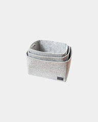 Panier Jaso basket en fibre polyester recyclée Ekomodo à personnaliser