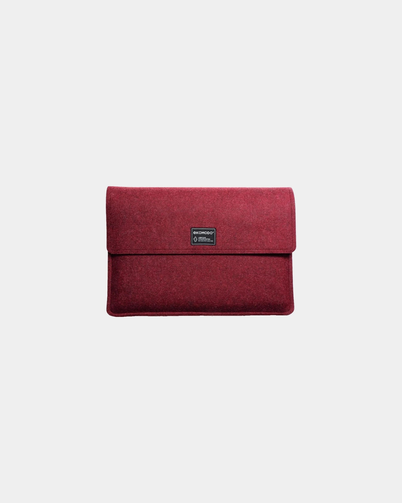 Housse ordinateur recyclée Ekomodo Lapatx 13" à personnaliser - Garnet
