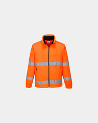 Polaire haute visibilité Essential à personnaliser - Orange