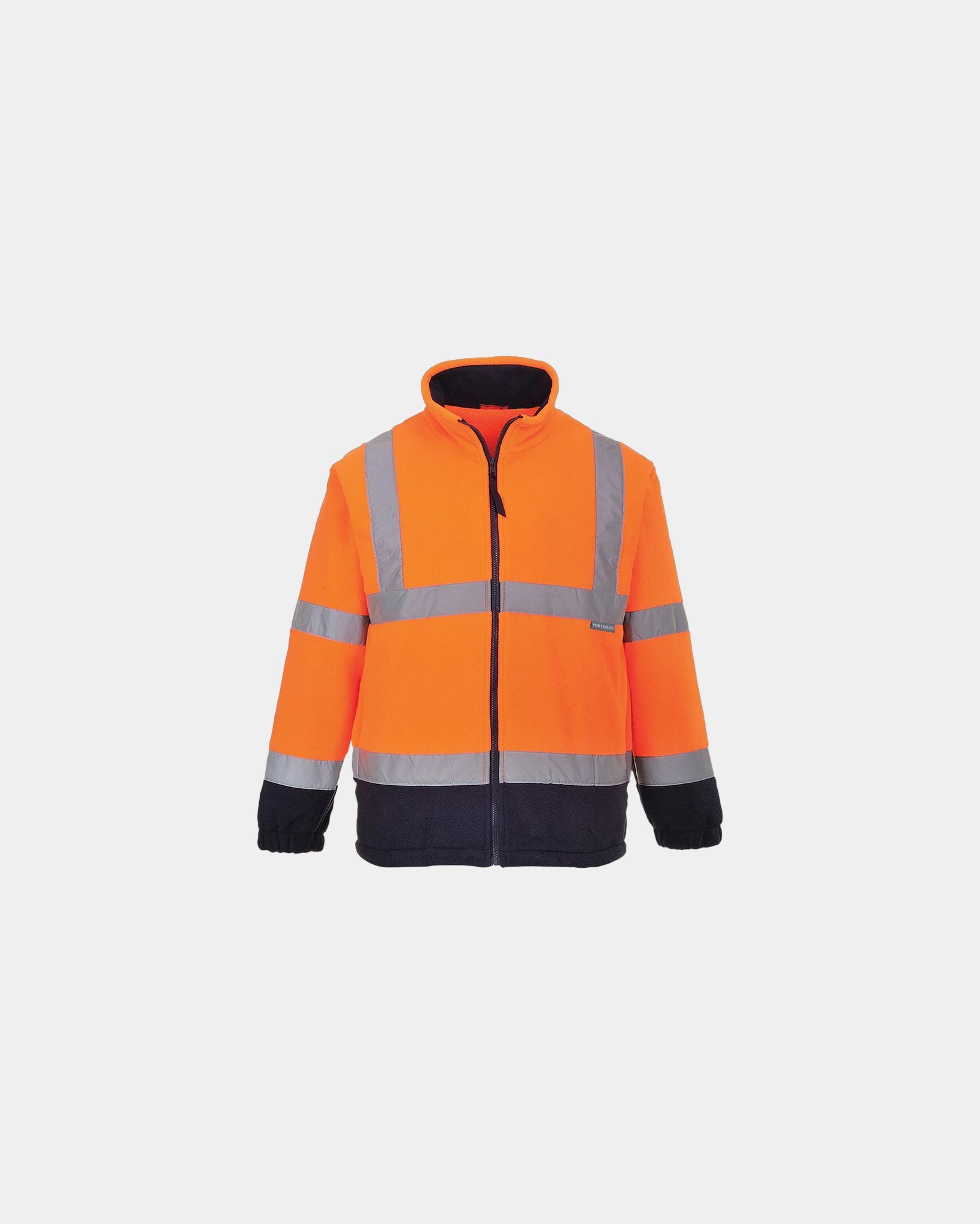 Polaire bicolore à personnaliser - Orange