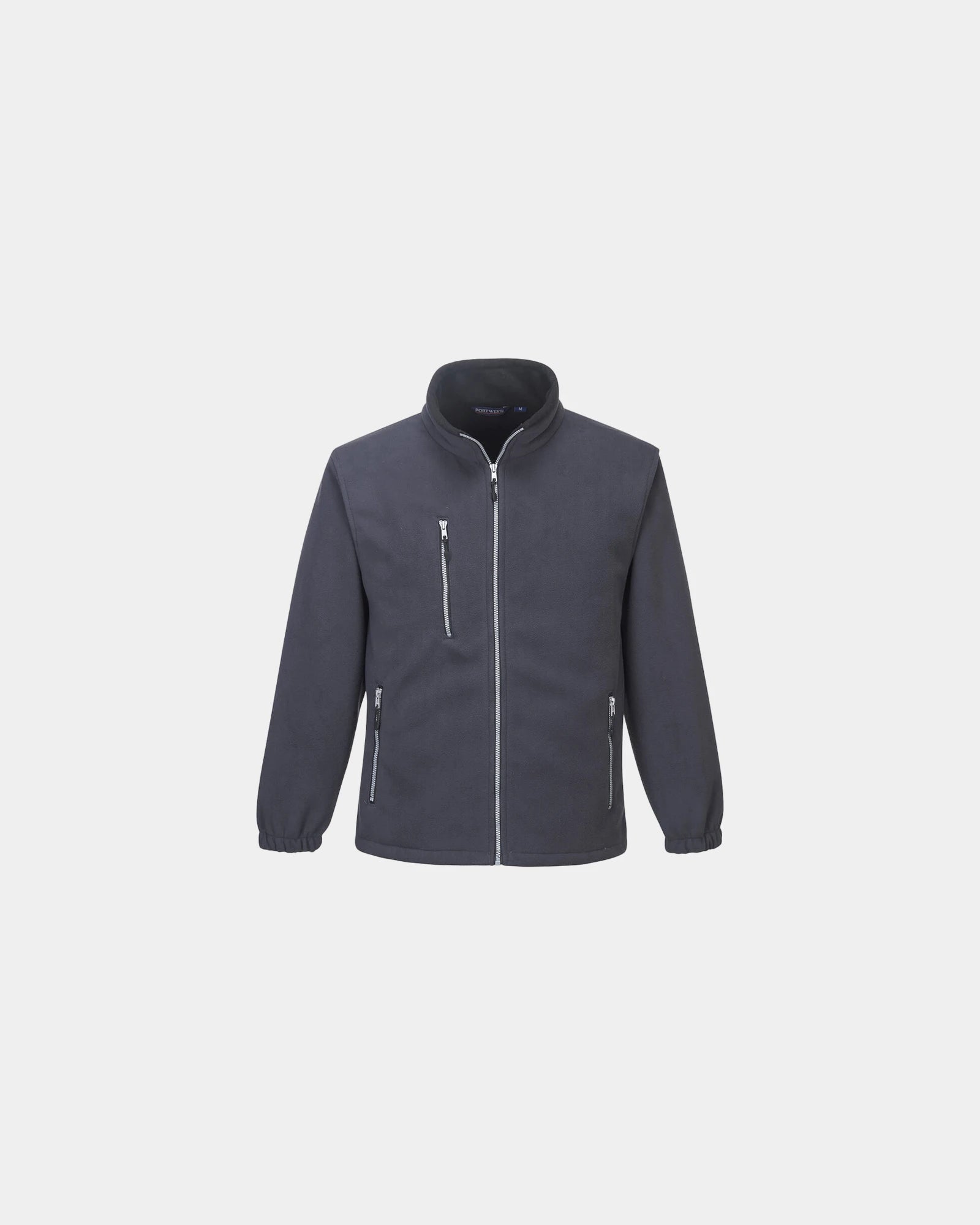 Polaire bicolore City 440g à personnaliser - Gris