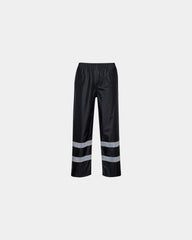 Pantalon de pluie réglable Iona Classic à personnaliser - Noir-Bleu Ciel