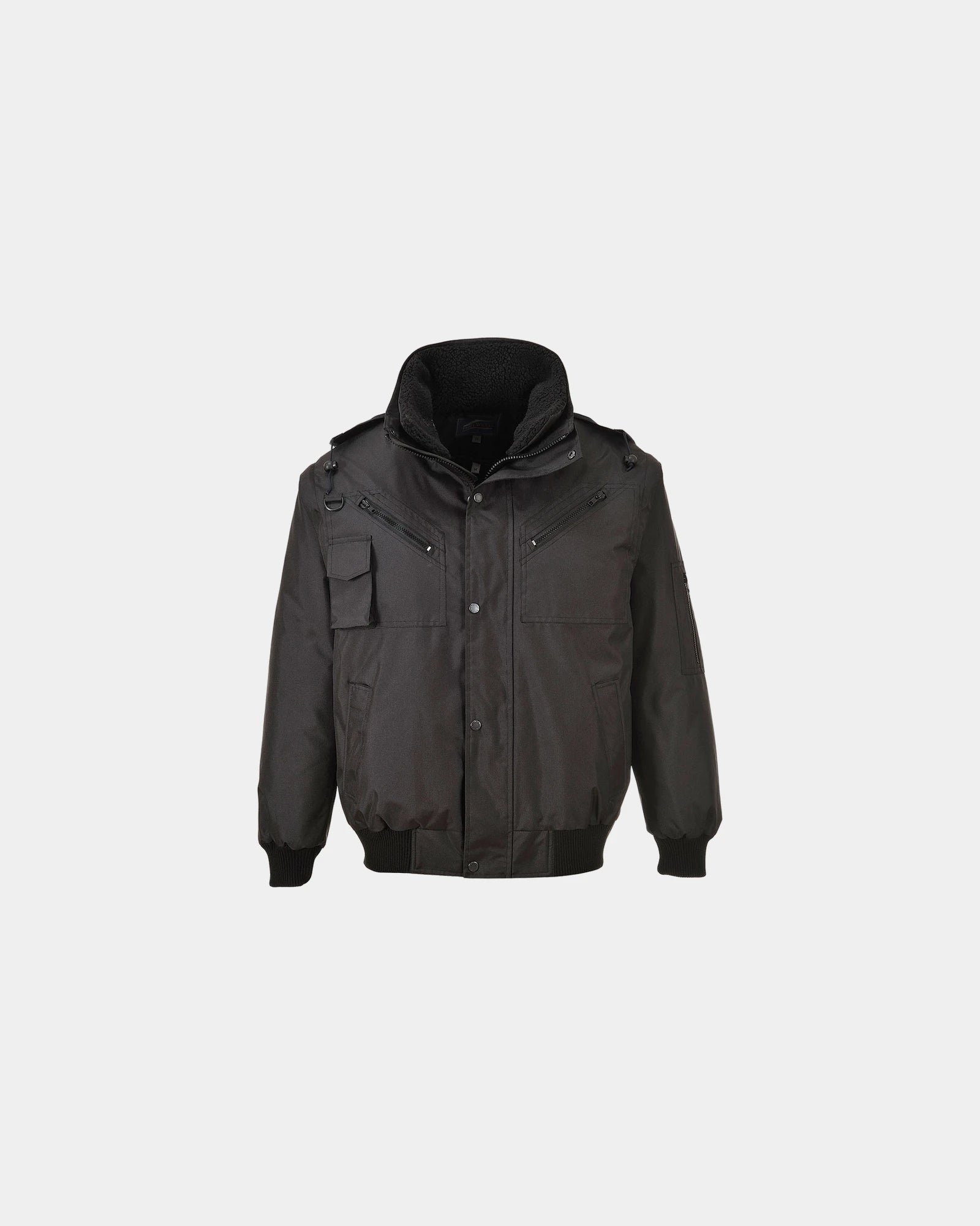 Blouson 3en1 à personnaliser - Noir-Bleu Ciel