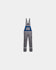Cotte à bretelles polyester FR Ultra Bicolore à personnaliser - Gris