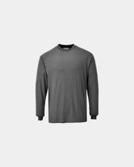 T-shirt manches longues antistatique à personnaliser - Gris