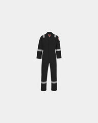 Combinaison antistatique FR Légère 280g à personnaliser - Noir-Bleu Ciel