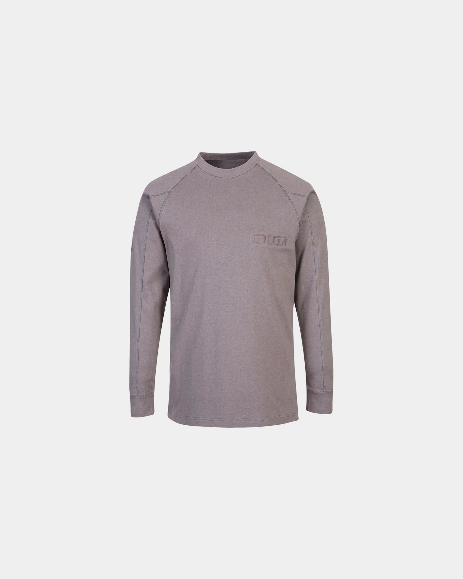 Sweat col rond antistatique à personnaliser - Gris