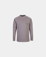 Sweat col rond antistatique à personnaliser - Gris