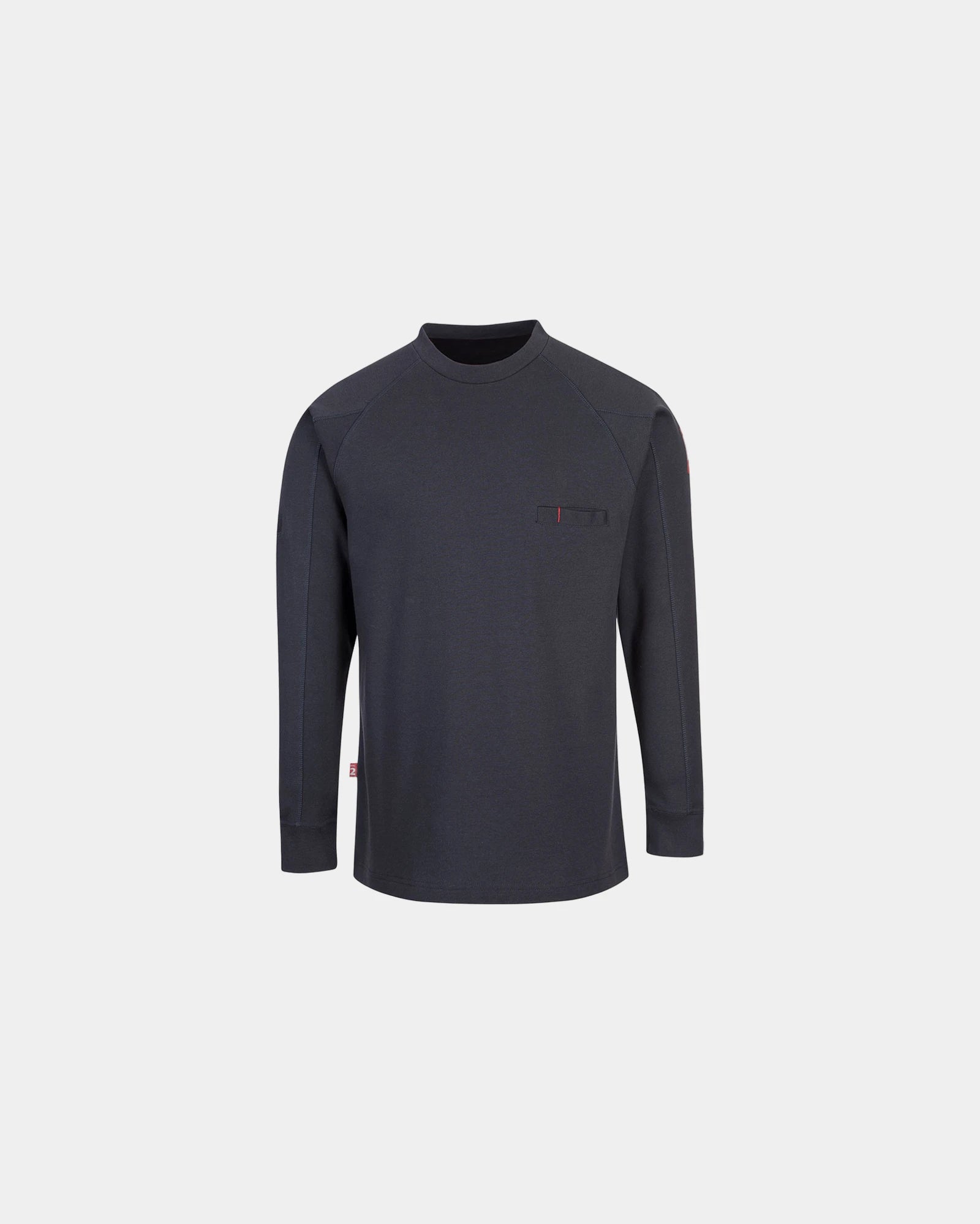 Sweat col rond antistatique à personnaliser - Bleu Marine