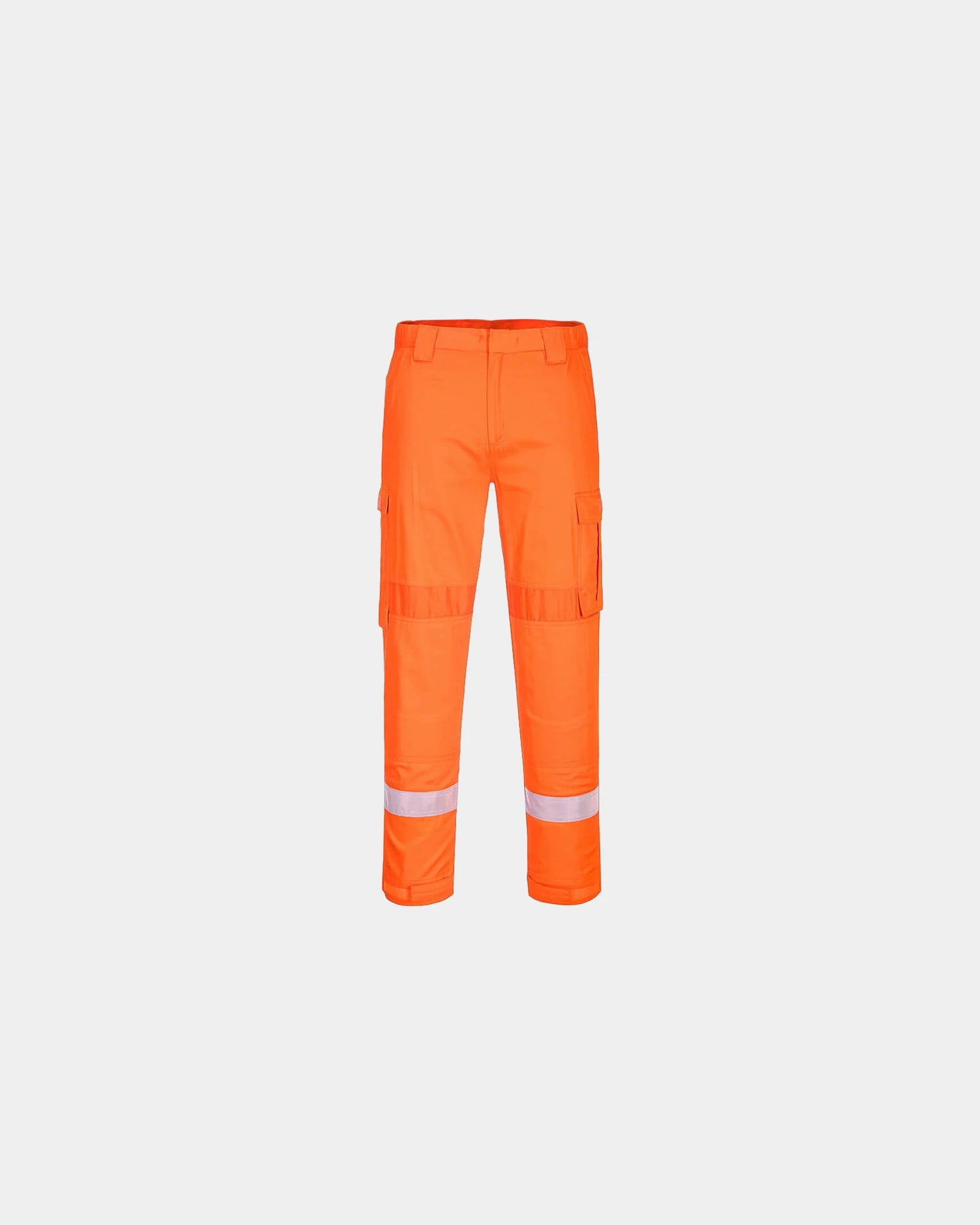 Pantalon de travail coton Bizflame Plus à personnaliser - Orange