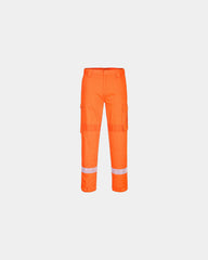 Pantalon de travail coton Bizflame Plus à personnaliser - Orange