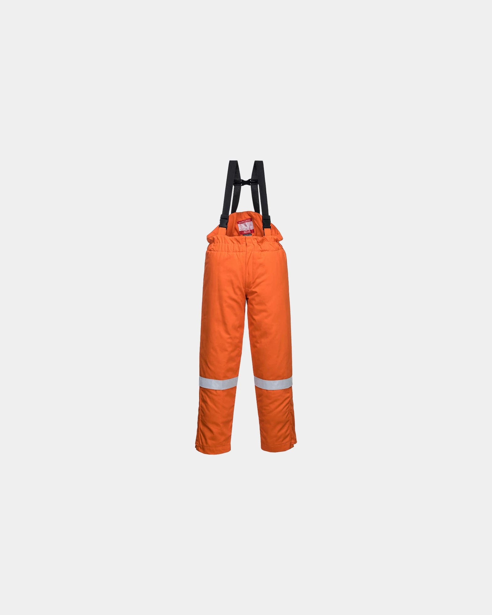 Bavette et brassière d'hiver à personnaliser - Orange