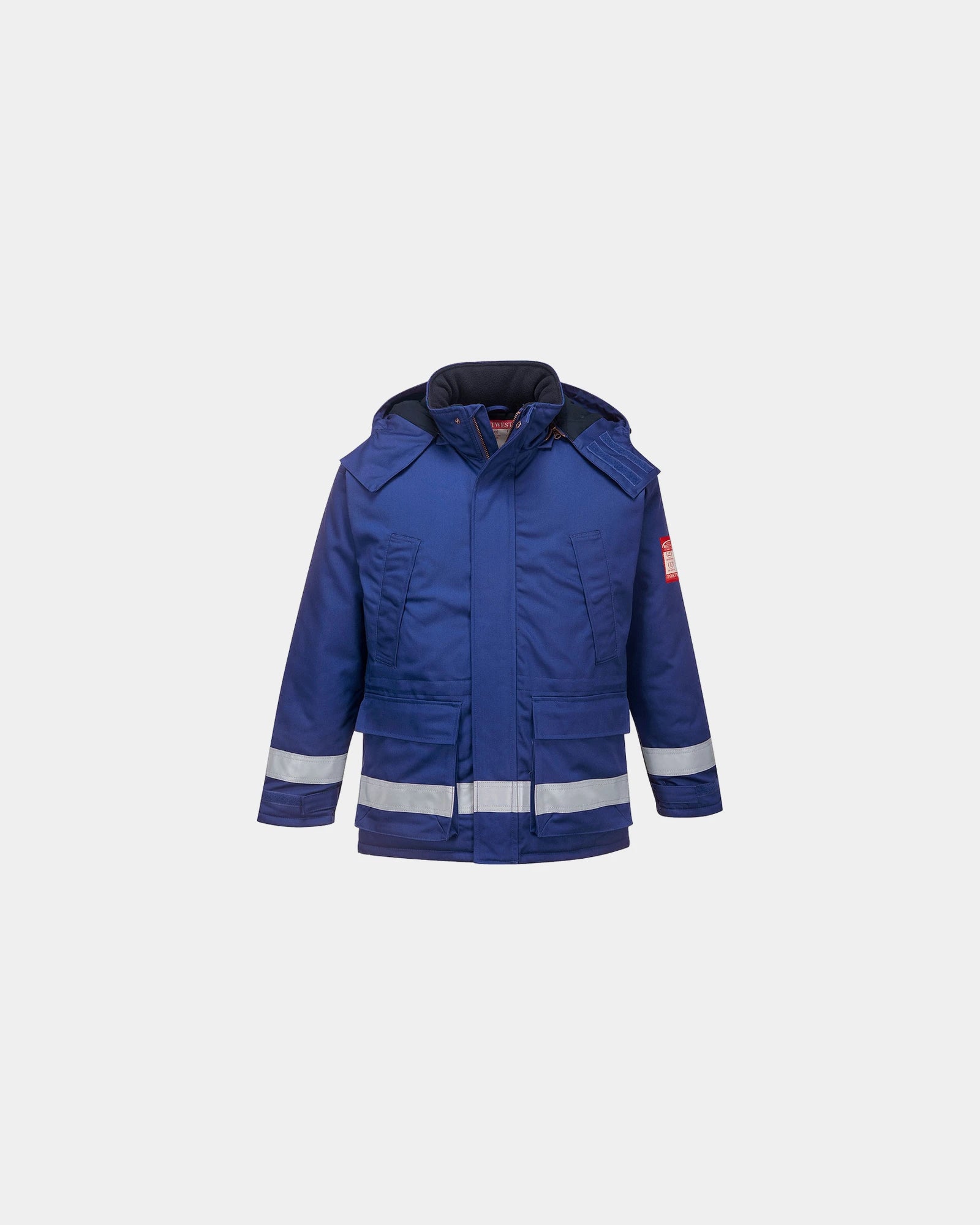Parka hiver anti-statique à personnaliser - Bleu Foncé