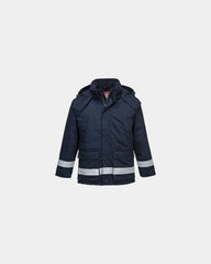 Parka hiver anti-statique à personnaliser - Bleu Marine