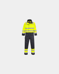 Combinaison haute-visibilité à personnaliser - Jaune-Bleu Marine