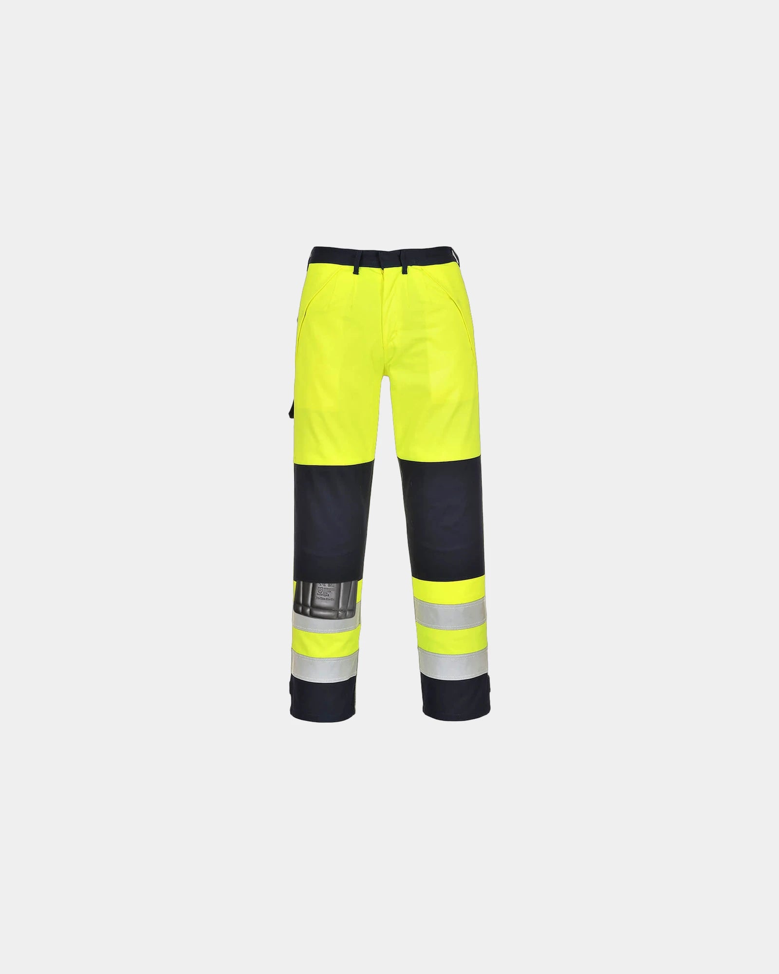Combinaison Haute-Visibilité à personnaliser - Jaune-Bleu Marine