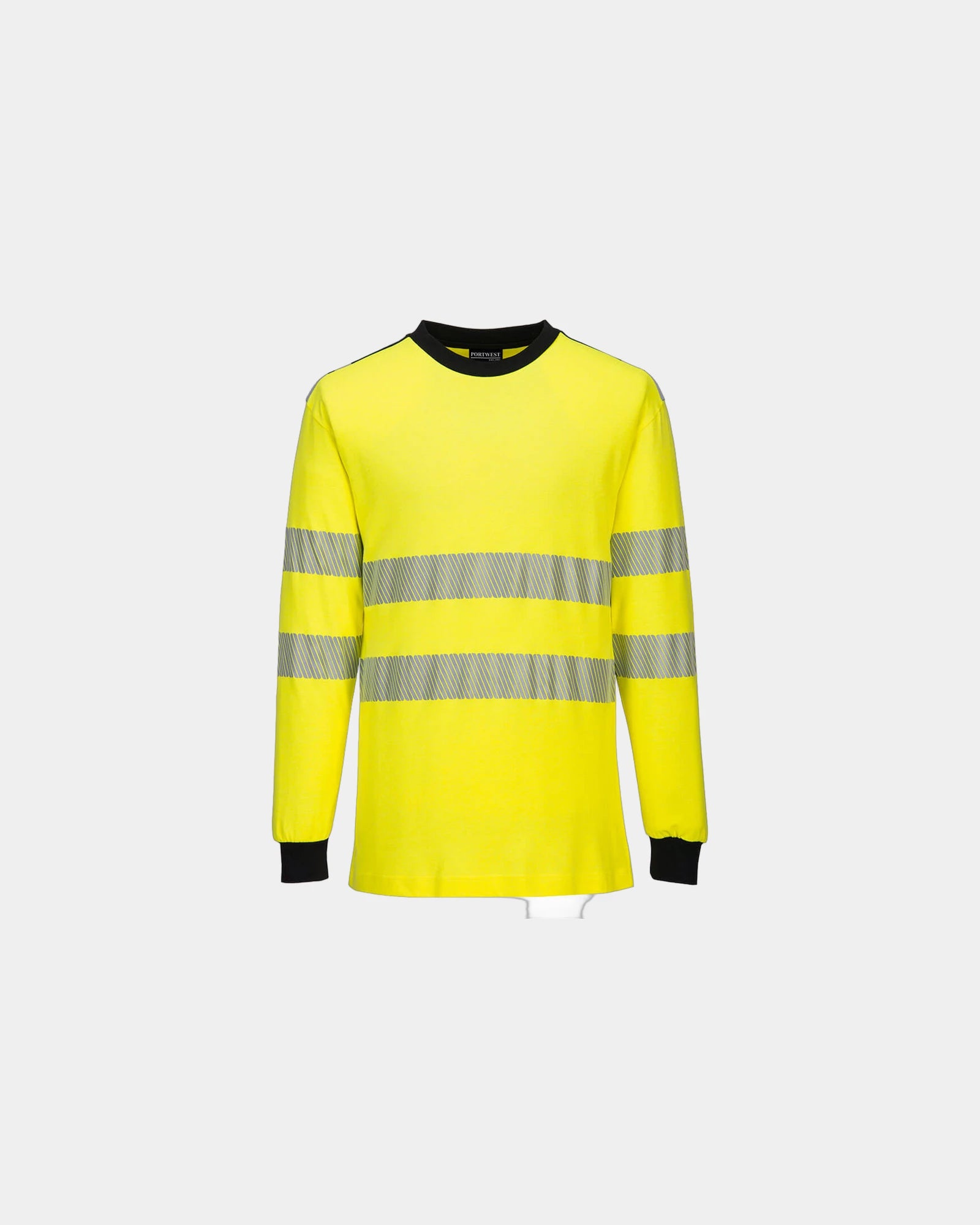T-shirt flamme résistant WX3 à personnaliser - Jaune-Noir