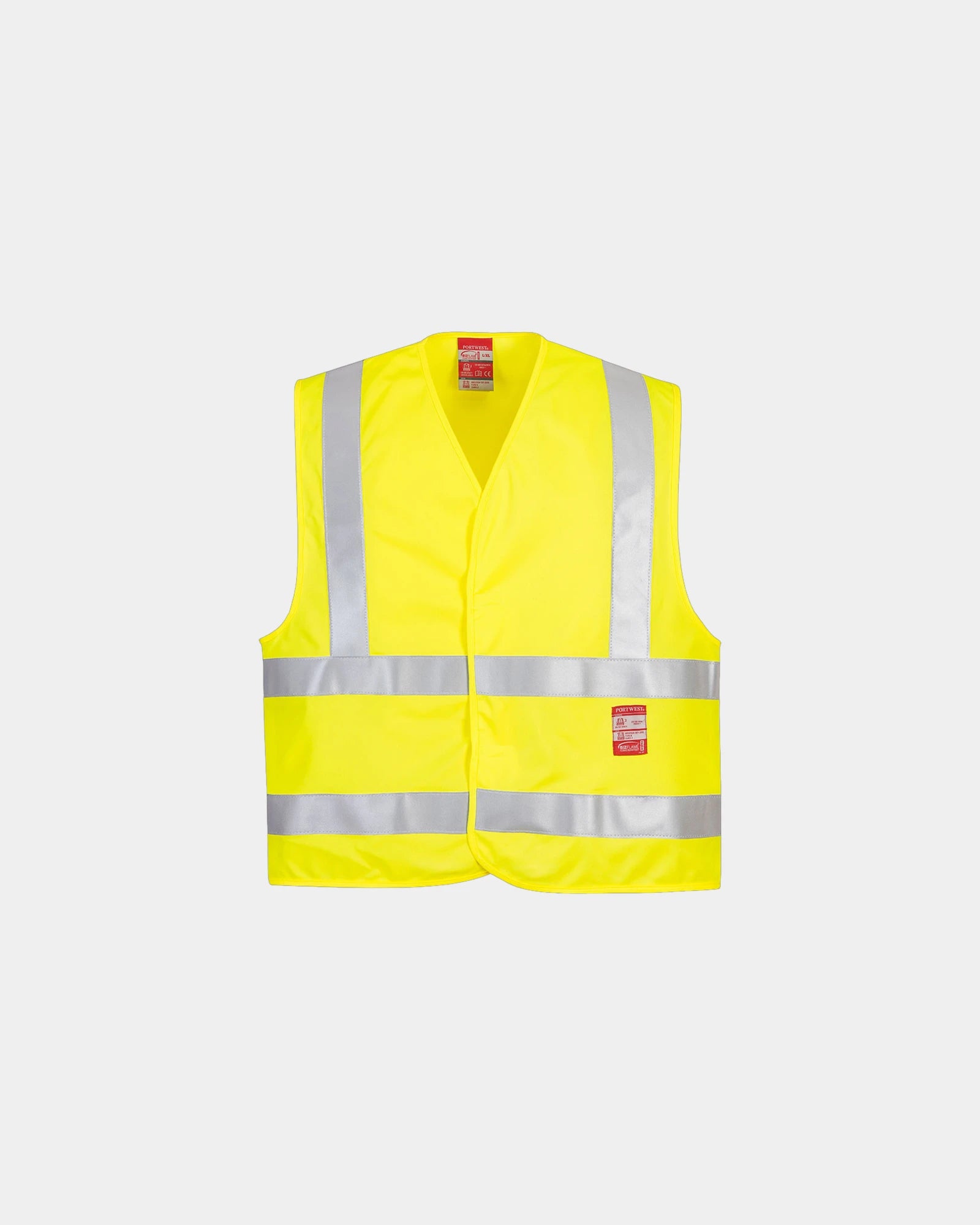 Gilet Hi-Vis résistant à personnaliser - Jaune