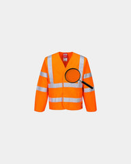 Veste anti-statique Hi-Vis à personnaliser - Orange