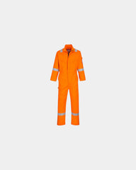 Combinaison polyester FR Bizflame Ultra à personnaliser - Orange