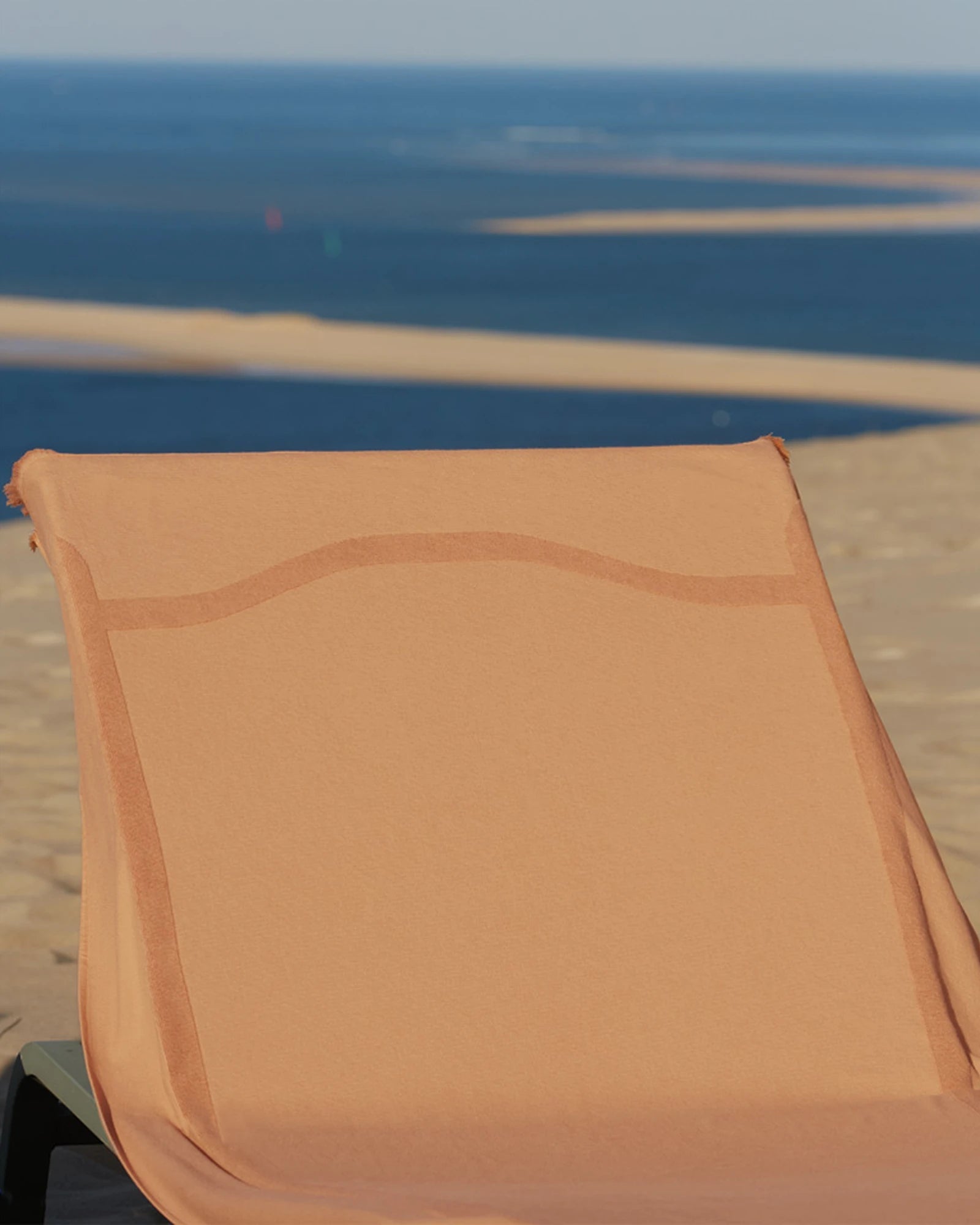 Fouta de plage bi-matière 90x200 La Serviette Paris à personnaliser - 8