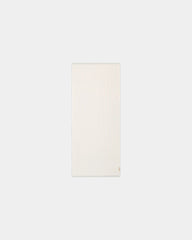 Fouta de plage bi-matière 90x200 La Serviette Paris à personnaliser - Blanc Nacrée